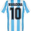 7013 MAILLOT ARGENTINE MARADONA 1986