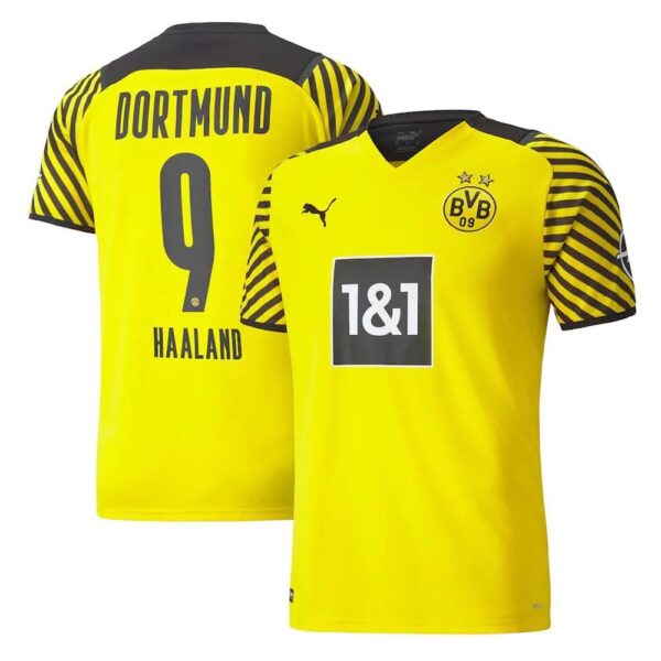 MAILLOT BORUSSIA DORTMUND DOMICILE HAALAND 2021-2022