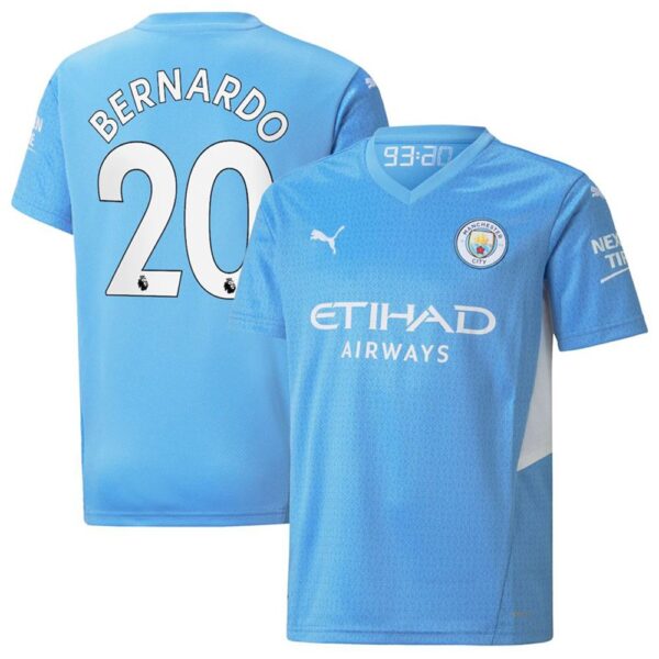 MAILLOT MANCHESTER CITY DOMICILE BERNARDO SILVA 2021-2022