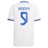 7909 MAILLOT REAL MADRID BENZEMA DOMICILE 2021 2022