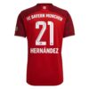 7960 MAILLOT BAYERN MUNICH DOMICILE HERNANDEZ 2021 2022