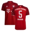 7965 MAILLOT BAYERN MUNICH PAVARD DOMICILE 2021 2022