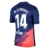 8218 MAILLOT ATLETICO MADRID EXTERIEUR LLORENTE 2021 2022