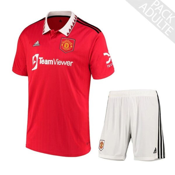 PACK MANCHESTER UNITED DOMICILE ADULTE 2022-2023