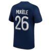 10132 PACK PSG DOMICILE MUKIELE. ENSEMBLE ADULTE MAILLOT ET SHORT 2022 2023