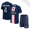 10151 PACK PSG DOMICILE SERGIO RAMOS. ENSEMBLE ADULTE MAILLOT ET SHORT 2022 2023