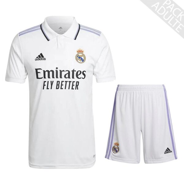 PACK REAL MADRID DOMICILE ADULTE 2022-2023