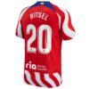 8428 MAILLOT ATLETICO MADRID DOMICILE WITSEL 2022 2023