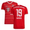 8445 MAILLOT BAYERN MUNICH DOMICILE DAVIES 2022 2023