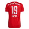 8446 MAILLOT BAYERN MUNICH DOMICILE DAVIES 2022 2023