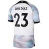 8726 MAILLOT LIVERPOOL EXTERIEUR LUIS DIAZ 2022 2023
