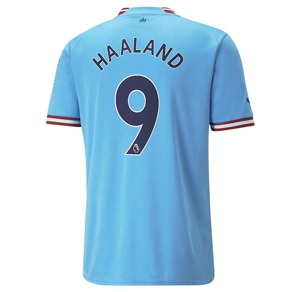 MAILLOT MANCHESTER CITY DOMICILE HAALAND 2022-2023