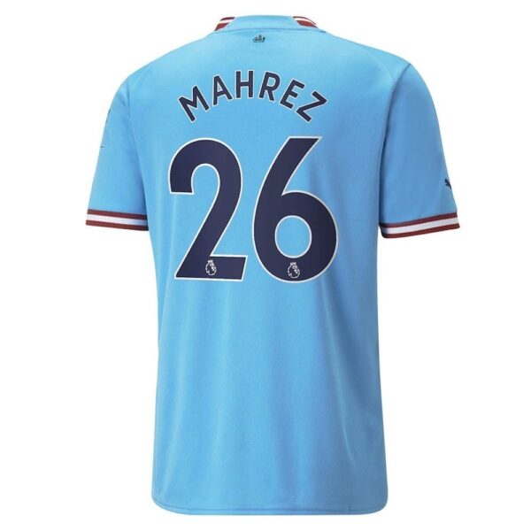 MAILLOT MANCHESTER CITY DOMICILE MAHREZ 2022-2023