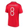 8873 MAILLOT MANCHESTER UNITED DOMICILE BRUNO FERNANDES COUPE DEUROPE 2022 2023