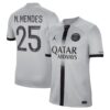 9135 MAILLOT PSG EXTERIEUR NUNO MENDES 2022 2023