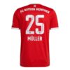 9384 PACK BAYERN MUNICH DOMICILE MULLER. ENSEMBLE ADULTE MAILLOT ET SHORT 2022 2023