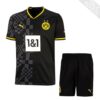 9438 PACK BORUSSIA DORTMUND EXTERIEUR. ENSEMBLE ADULTE MAILLOT ET SHORT 2022 2023