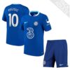 9463 PACK CHELSEA DOMICILE PULISIC. ENSEMBLE ADULTE MAILLOT ET SHORT 2022 2023