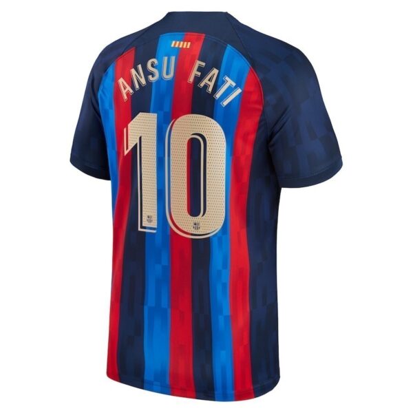 PACK FC BARCELONE DOMICILE ANSU FATI ADULTE 2022-2023