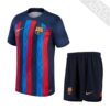 9518 PACK FC BARCELONE DOMICILE. ENSEMBLE ADULTE MAILLOT ET SHORT 2022 2023