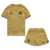 9566 PACK JUNIOR FC BARCELONE EXTERIEUR. ENSEMBLE MAILLOT ET SHORT 2022 2023