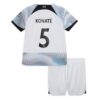 9623 PACK JUNIOR LIVERPOOL EXTERIEUR KONATE. ENSEMBLE MAILLOT ET SHORT 2022 2023