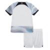 9636 PACK JUNIOR LIVERPOOL EXTERIEUR. ENSEMBLE MAILLOT ET SHORT 2022 2023