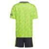9689 PACK JUNIOR MANCHESTER UNITED THIRD ERIKSEN. ENSEMBLE MAILLOT ET SHORT 2022 2023