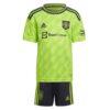 9693 PACK JUNIOR MANCHESTER UNITED THIRD SANCHO. ENSEMBLE MAILLOT ET SHORT 2022 2023