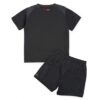 9697 PACK JUNIOR MILAN AC DOMICILE. ENSEMBLE MAILLOT ET SHORT 2022 2023