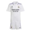 9793 PACK JUNIOR REAL MADRID DOMICILE. ENSEMBLE MAILLOT ET SHORT 2022 2023