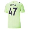 10526 MAILLOT MANCHESTER CITY THIRD FODEN 2022 2023