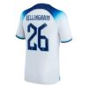 10573 MAILLOT ANGLETERRE DOMICILE BELLINGHAM 2022 2023