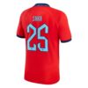 10576 MAILLOT ANGLETERRE EXTERIEUR SAKA 2022 2023