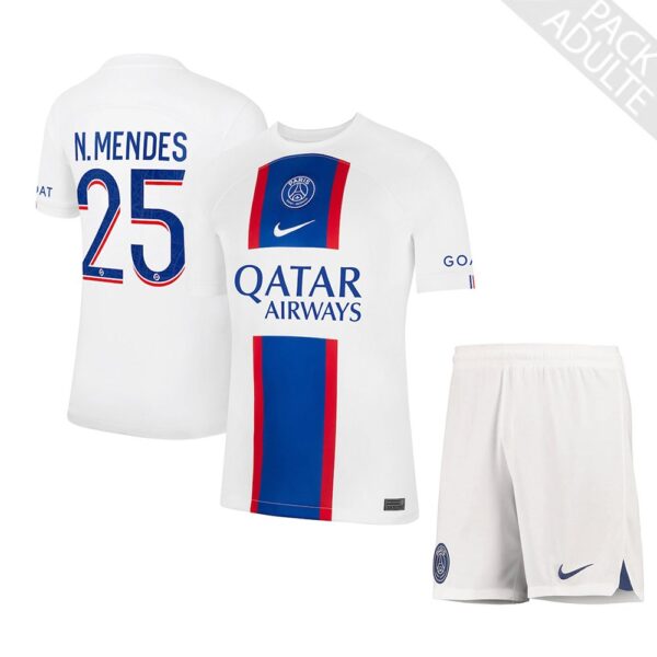PACK PSG THIRD NUNO MENDES ADULTE 2022-2023