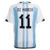 10847 PACK JUNIOR ARGENTINE DOMICILE DI MARIA. ENSEMBLE MAILLOT ET SHORT 2022 2023