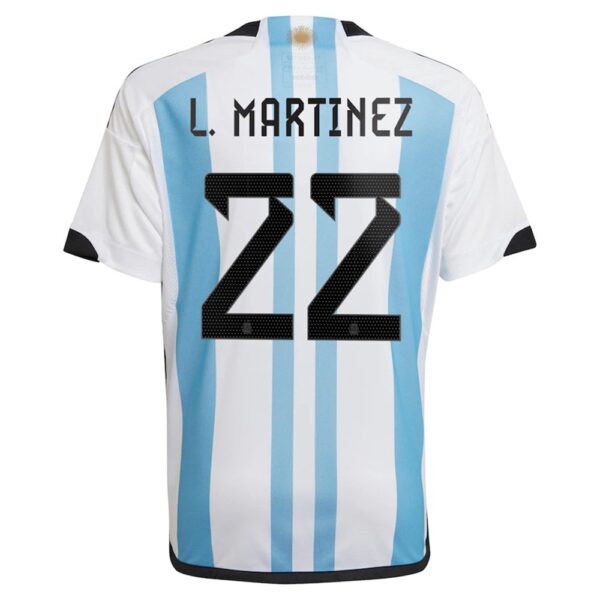 PACK JUNIOR ARGENTINE DOMICILE LAUTARO MARTINEZ 2022-2023