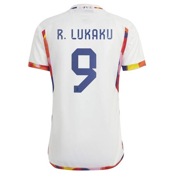 MAILLOT BELGIQUE EXTERIEUR LUKAKU 2022-2023