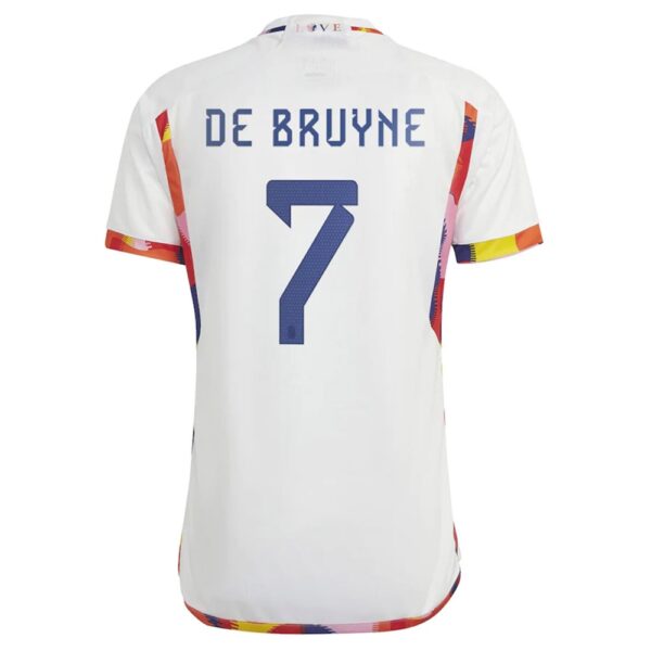 MAILLOT BELGIQUE EXTERIEUR DE BRUYNE 2022-2023