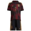 11109 PACK JUNIOR ALLEMAGNE EXTERIEUR RUDIGER. ENSEMBLE MAILLOT ET SHORT 2022 2023