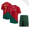 11176 PACK PORTUGAL DOMICILE RONALDO. ENSEMBLE ADULTE MAILLOT ET SHORT 2022 2023