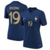 11306 MAILLOT FRANCE FEMME DOMICILE BENZEMA 2022 2023