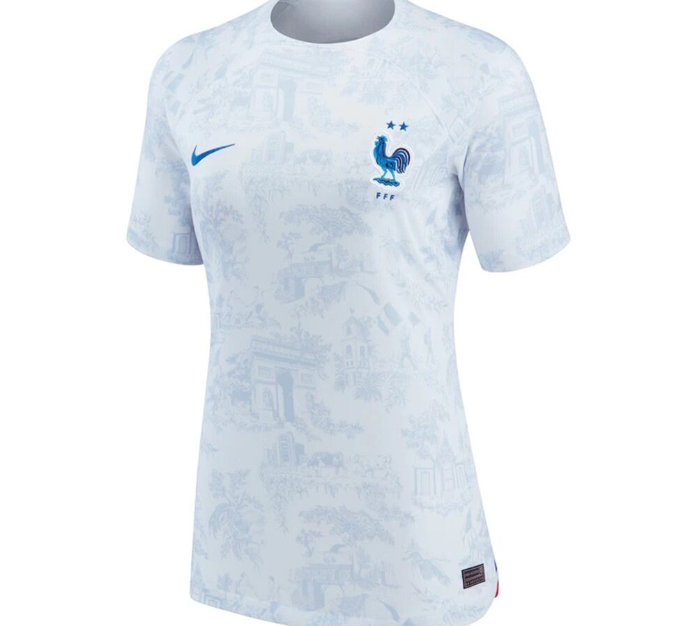 MAILLOT FRANCE EXTERIEUR FEMME 2022-2023