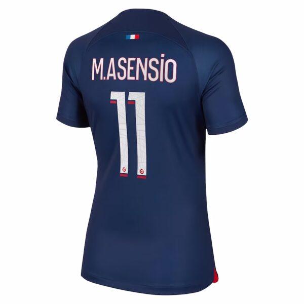 MAILLOT PSG DOMICILE FEMME MARCO ASENSIO 2023-2024