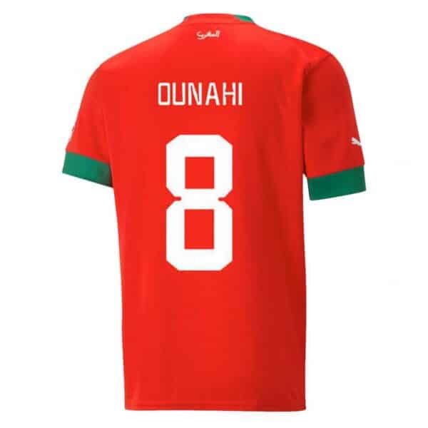 MAILLOT MAROC DOMICILE OUNAHI 2022-2023