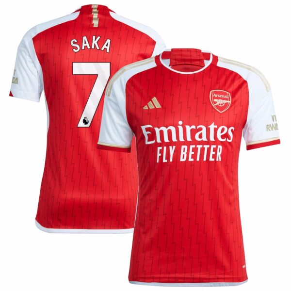 MAILLOT ARSENAL DOMICILE SAKA 2023-2024