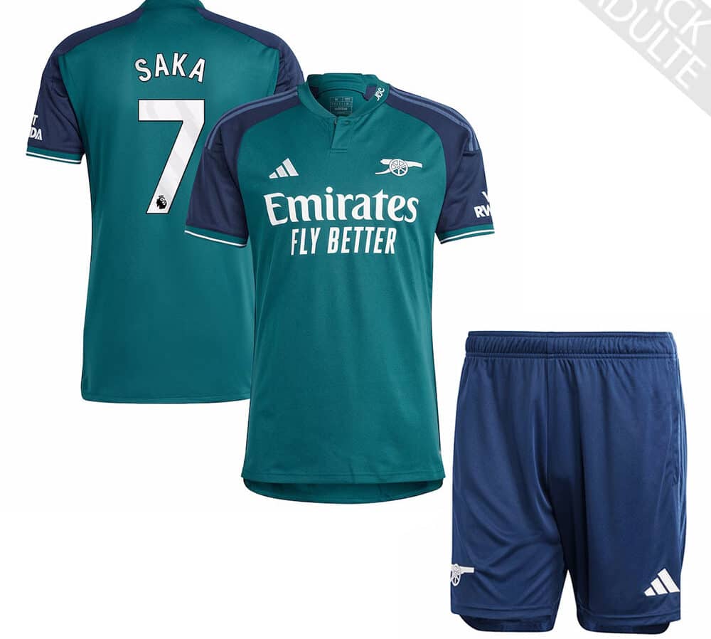 PACK ARSENAL THIRD SAKA 2023-2024