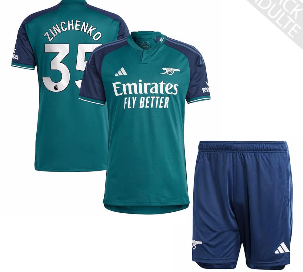 PACK ARSENAL THIRD ZINCHENKO 2023-2024
