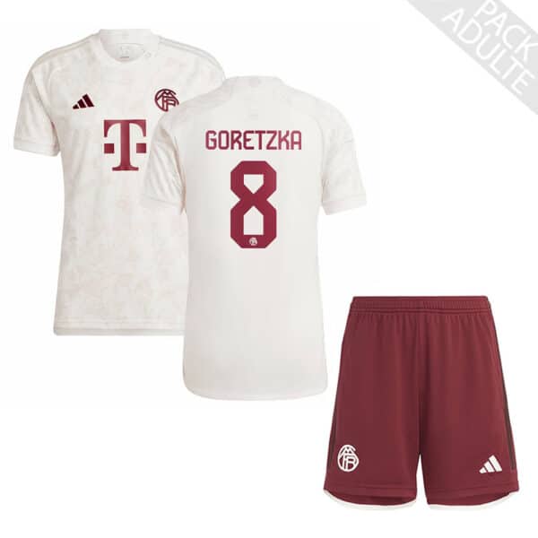 PACK BAYERN MUNICH THIRD GORETZKA 2023-2024