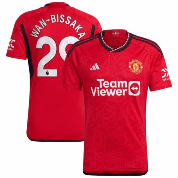 MAILLOT MANCHESTER UNITED DOMICILE WAN-BISSAKA 2023-2024